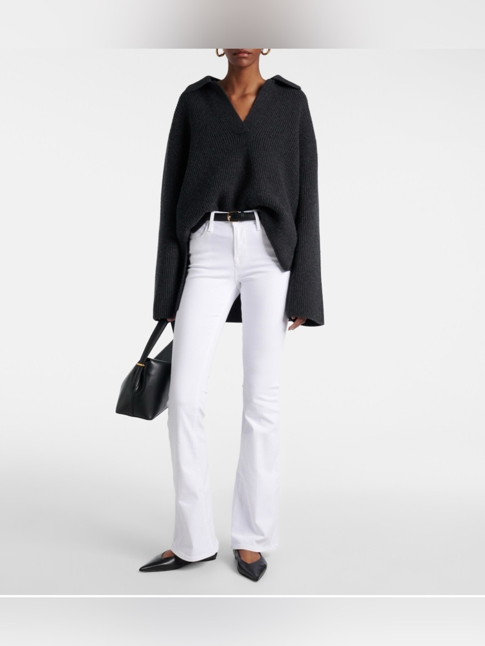 NWT FRAME Le Super High Rise Flare Jeans